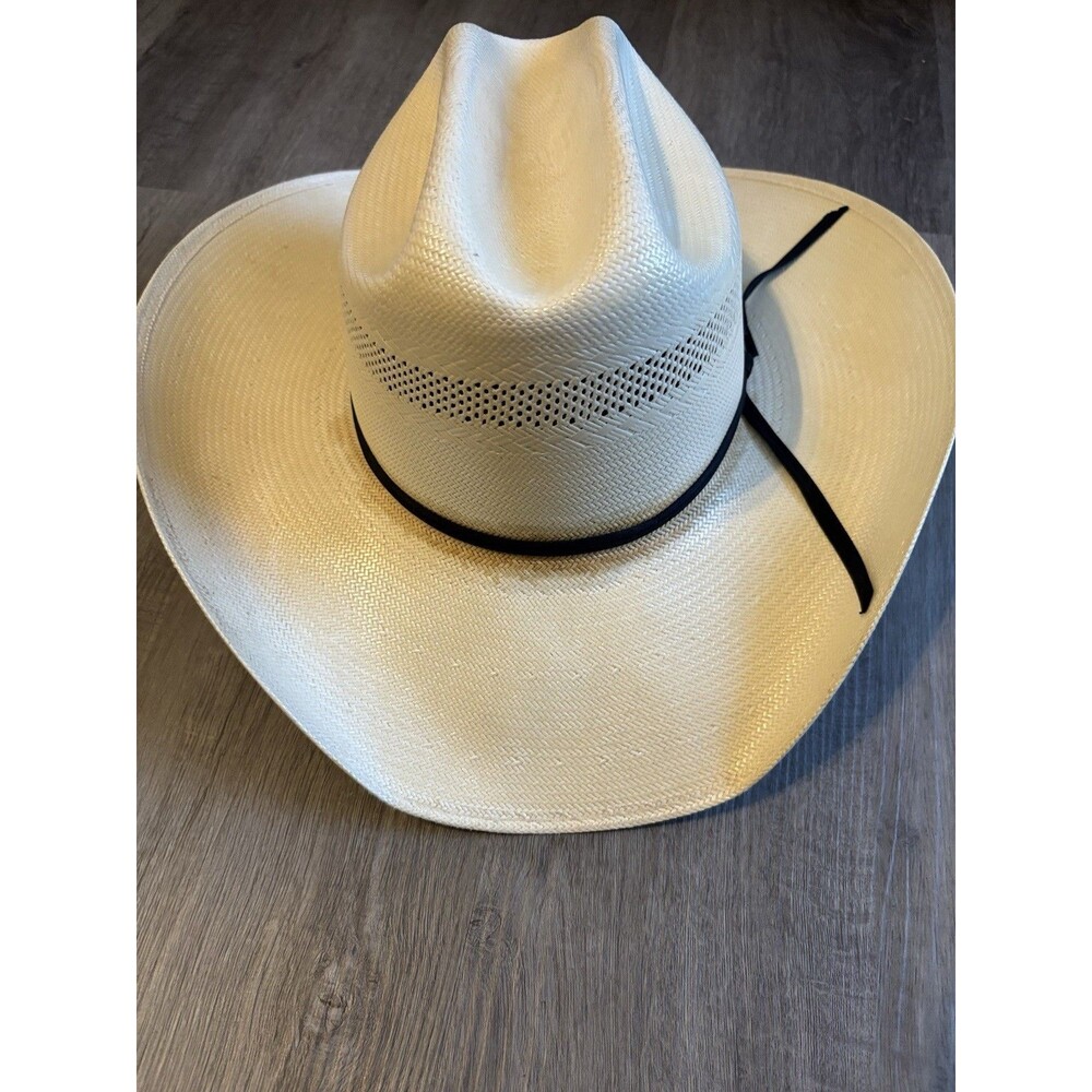 RESISTOL MESA 10X STRAW COWBOY WESTERN HAT